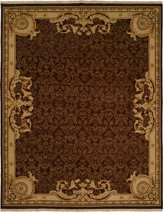 Kalaty Florence FR-624 Dark Brown Area Rug