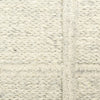 Nourison Pure Framework FRA01 Ivory Area Rug by DKNY Corner Image