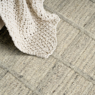 Nourison Pure Framework FRA01 Silver Area Rug by DKNY Texture Image