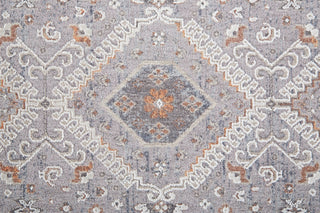 Feizy Francisco 39GBF Gray/Rust Area Rug