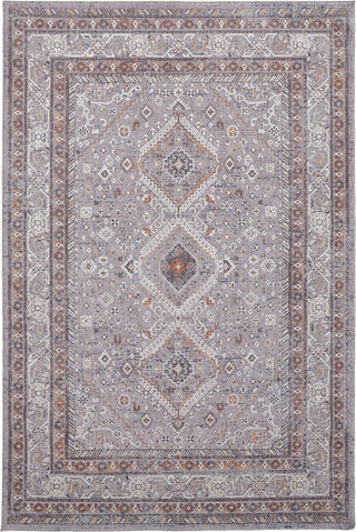 Feizy Francisco 39GBF Gray/Rust Area Rug