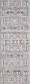 Feizy Francisco 39GCF Rust/Gray Area Rug Lifestyle Image Feature