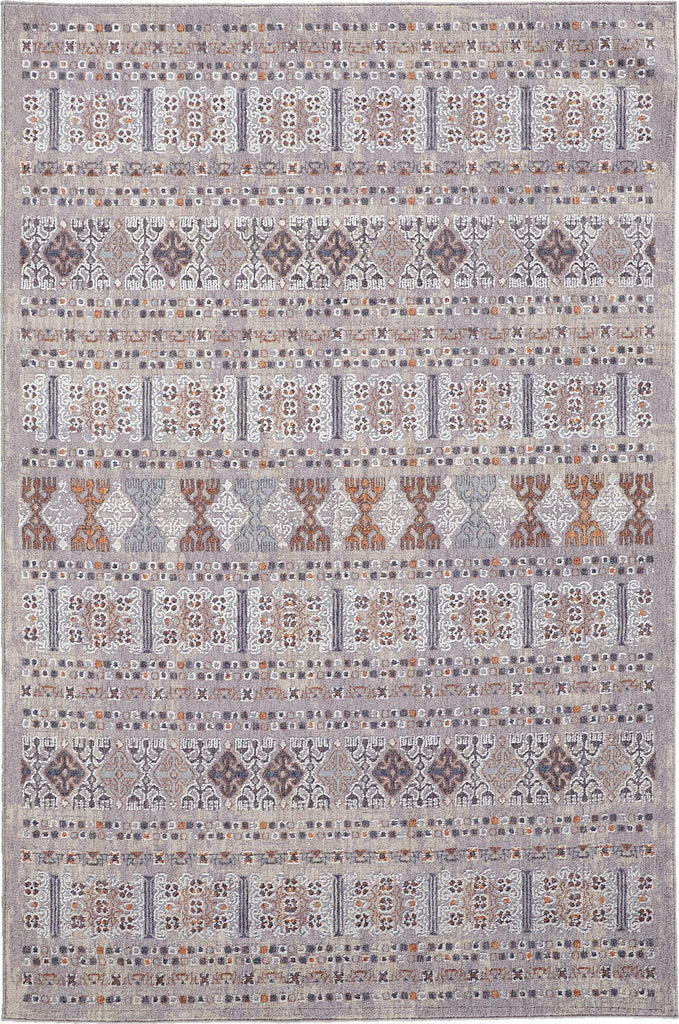 Feizy Francisco 39GCF Rust/Gray Area Rug