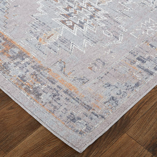 Feizy Francisco 39GEF Gray/Rust Area Rug