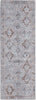 Feizy Francisco 39GEF Gray/Rust Area Rug Lifestyle Image Feature