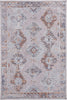 Feizy Francisco 39GEF Gray/Rust Area Rug