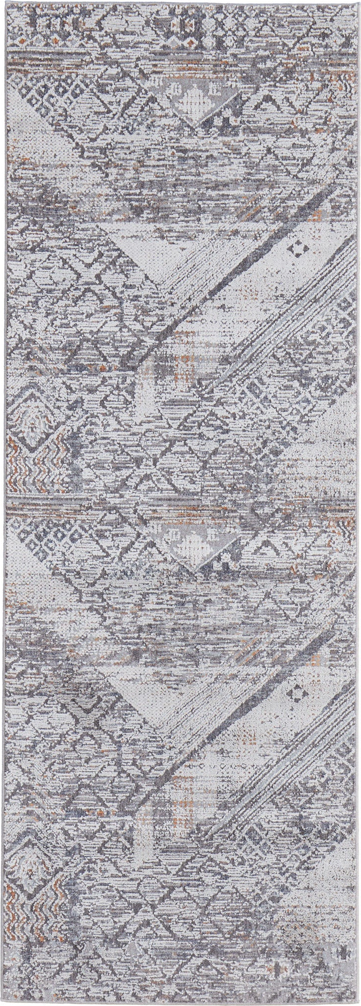 Feizy Francisco 39GGF Ivory/Gray Area Rug Lifestyle Image Feature