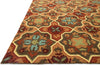 Loloi Francesca FC-19 Spice / Dark Gold Area Rug Corner Shot