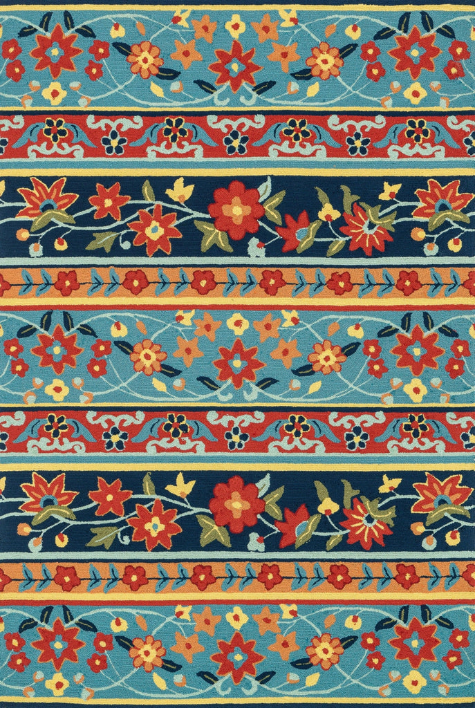Loloi Francesca FC-23 Blue / Multi Area Rug main image