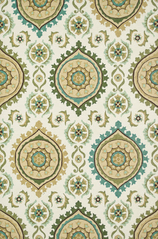Loloi Francesca FC-24 Ivory / Aqua Area Rug main image