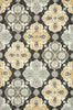Loloi Francesca FC-25 Charcoal / Multi Area Rug Main