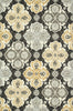 Loloi Francesca FC-25 Charcoal / Multi Area Rug main image