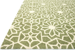 Loloi Francesca FC-30 Green Area Rug Round Image