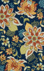 Loloi Francesca FC-34 Blue / Floral Area Rug main image