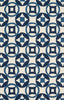 Loloi Francesca FC-40 Ivory / Navy Area Rug Main