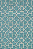 Loloi Francesca FC-48 Aqua / Beige Area Rug Main