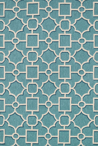 Loloi Francesca FC-48 Aqua / Beige Area Rug Main