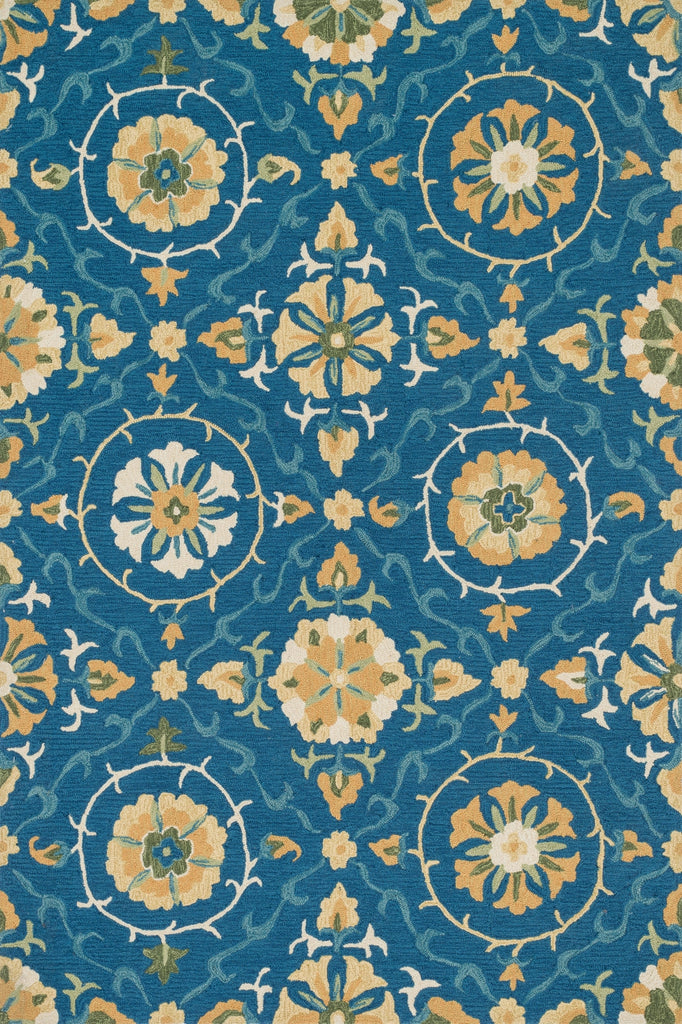 Loloi Francesca FC-51 Blue / Gold Area Rug main image