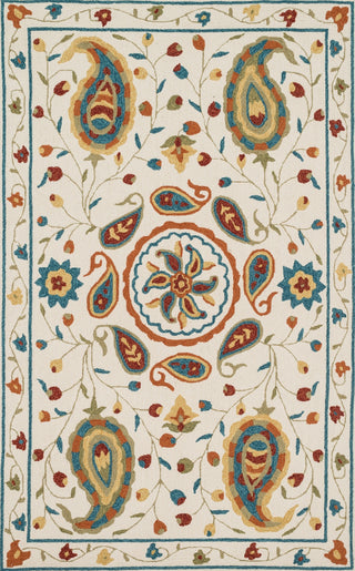 Loloi Francesca FC-53 Ivory / Blue Area Rug main image