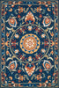 Loloi Francesca FC-54 Blue / Spice Area Rug main image