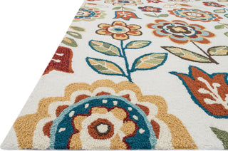 Loloi Francesca FC-56 Ivory / Multi Area Rug Corner Shot