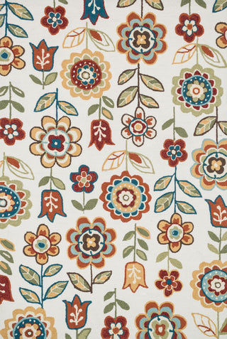 Loloi Francesca FC-56 Ivory / Multi Area Rug Main