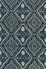 Loloi Francesca FC-57 Navy / Aqua Area Rug main image