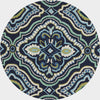Loloi Francesca FC-57 Navy / Aqua Area Rug Main Image