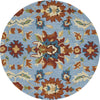 Loloi Francesca FC-59 Light Blue / Spice Area Rug Main Image