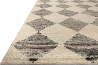 Chris Loves Julia x Loloi Francis FRA-01 Beige/Charcoal Area Rug Corner Image