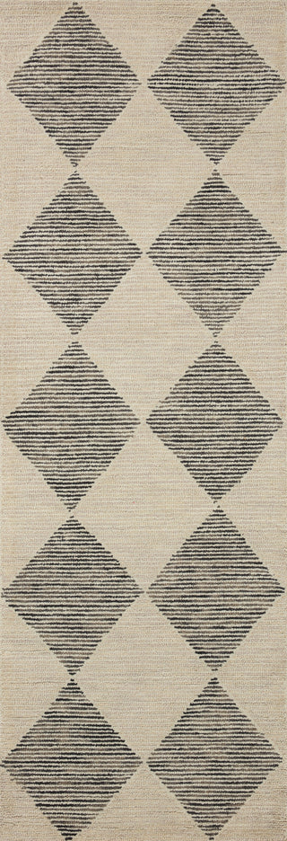 Chris Loves Julia x Loloi Francis FRA-01 Beige/Charcoal Area Rug Runner Image