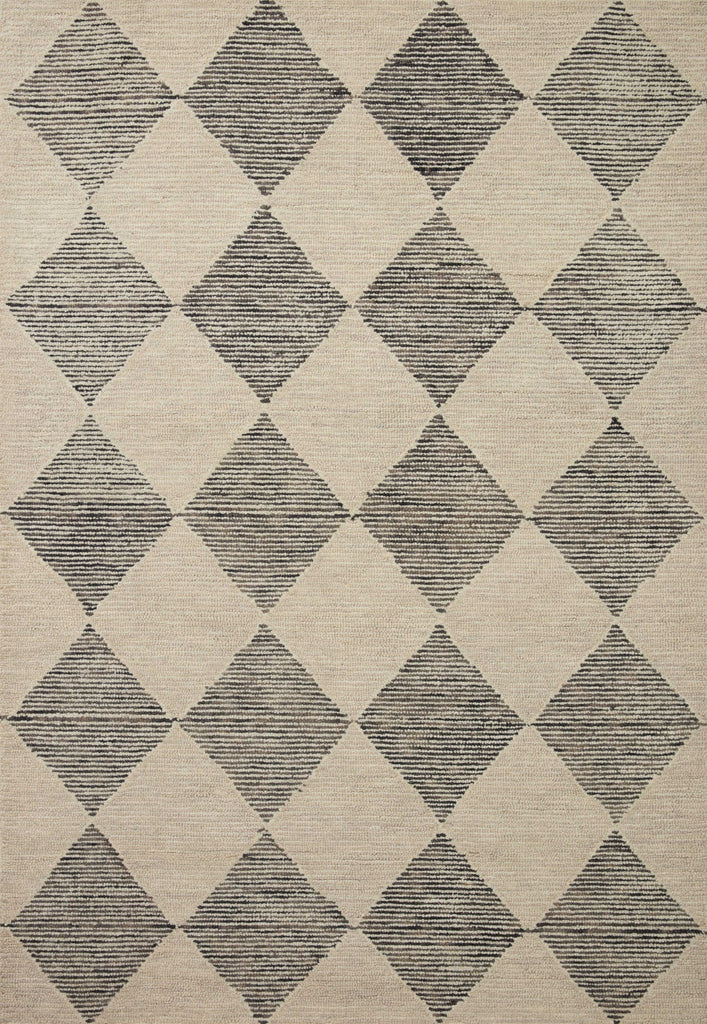 Chris Loves Julia x Loloi Francis FRA-01 Beige/Charcoal Area Rug main image