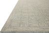 Chris Loves Julia x Loloi Francis FRA-03 Silver/Sky Area Rug Corner Image