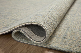 Chris Loves Julia x Loloi Francis FRA-03 Silver/Sky Area Rug Pile Image