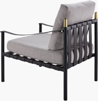 Surya Frank FRK-001 Light Gray / Black Furniture Corner Shot