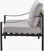 Surya Frank FRK-001 Light Gray / Black Furniture Main Image