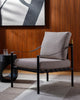 Surya Frank FRK-001 Light Gray / Black Furniture Style Shot