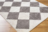 Livabliss Fossay Shag FSG-2326 Light Beige Machine Washable Area Rug Corner Shot
