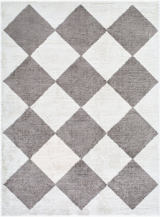 Livabliss Fossay Shag FSG-2326 Light Beige Machine Washable Area Rug main image