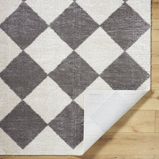 Livabliss Fossay Shag FSG-2326 Light Beige Machine Washable Area Rug Pile