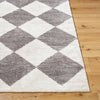 Livabliss Fossay Shag FSG-2326 Light Beige Machine Washable Area Rug Angle