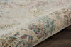 Nourison Fusion FSS11 Cream Area Rug Corner Image