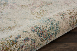Nourison Fusion FSS11 Cream Area Rug Corner Image