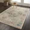 Nourison Fusion FSS11 Cream Area Rug Room Image Feature