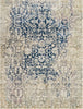 Nourison Fusion FSS12 Cream Blue Area Rug main image