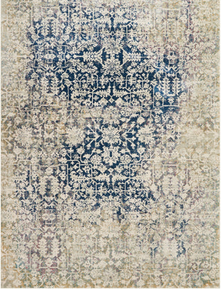 Nourison Fusion FSS12 Cream Blue Area Rug main image