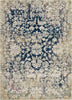 Nourison Fusion FSS12 Cream Blue Area Rug Main Image