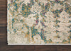 Nourison Fusion FSS12 Cream Blue Area Rug Detail Image
