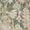Nourison Fusion FSS12 Cream Blue Area Rug Swatch Image