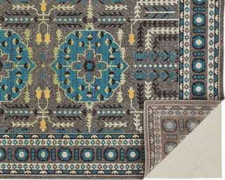 Feizy Foster 3754F Gray/Blue Area Rug